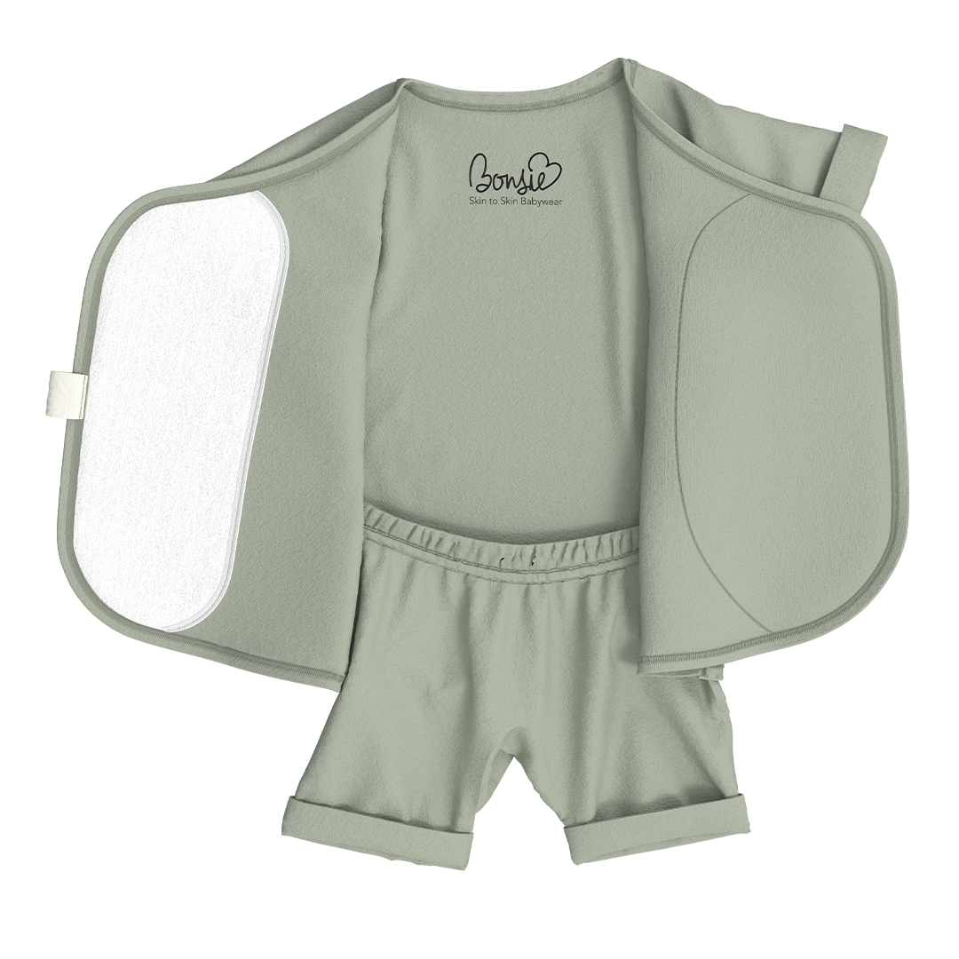 Baby Bundle Romper - Avocado + Berry Twist