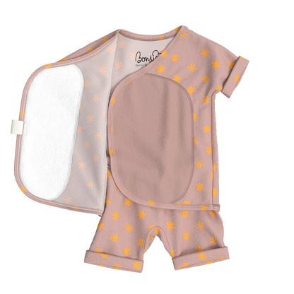 Baby Bundle - Galaxy Gleam Footie + Romper