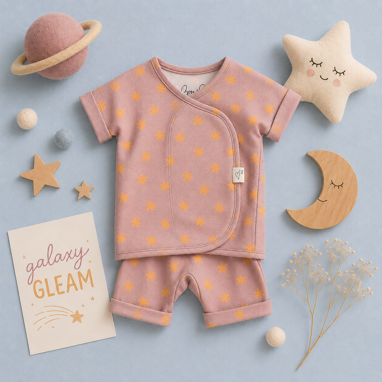 Baby Bundle - Galaxy Gleam Footie + Romper