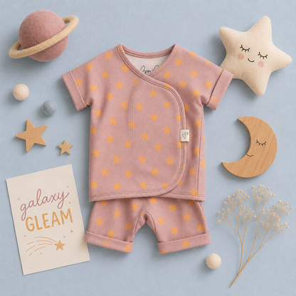 Baby Bundle - Galaxy Gleam Footie + Romper