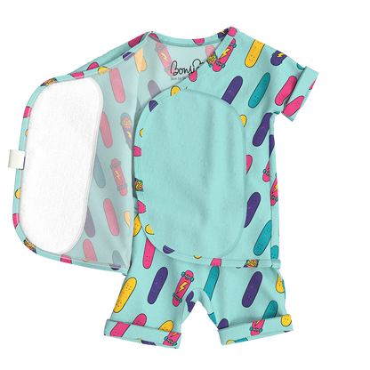 Baby Bundle Romper - Little Wishes, Galaxy Gleam + Tiny Tricks