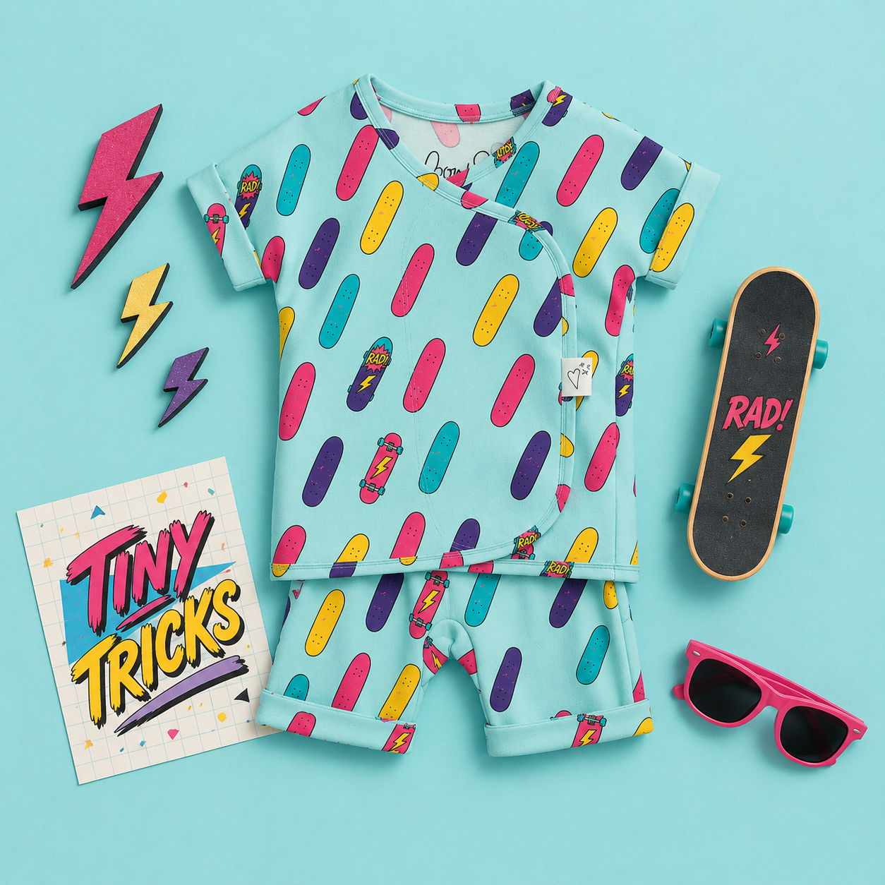 Baby Bundle Romper - Little Wishes, Galaxy Gleam + Tiny Tricks