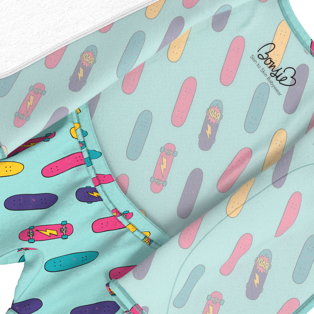 Baby Bundle Footie - Tiny Tide + Tiny Tricks