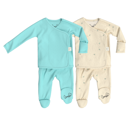 Baby Bundle Footie - Tiny Tide + Flight Crew