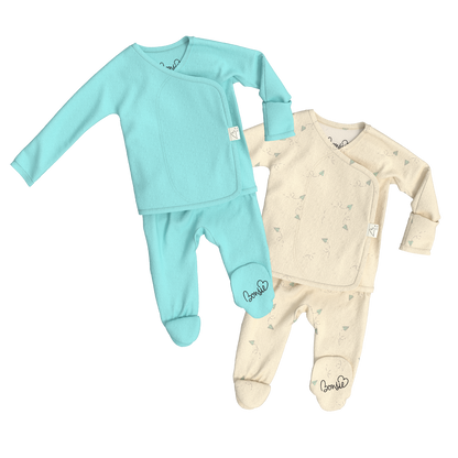 Baby Bundle Footie - Tiny Tide + Flight Crew