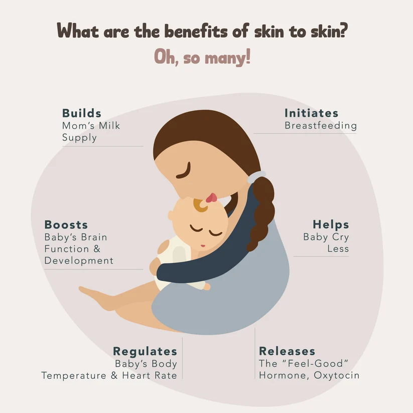 Benefits of skin to skin