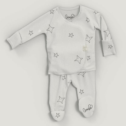 Baby Bundle Footie - Ripple + Stars