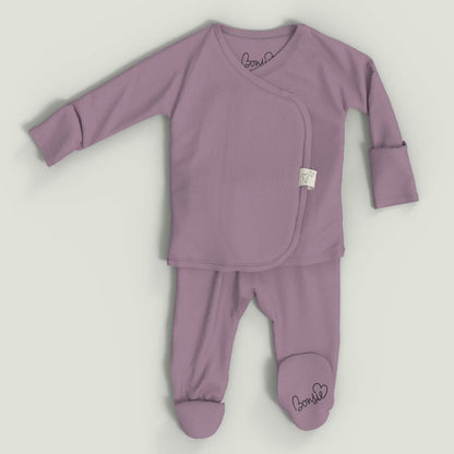 Baby Bundle Footie - Fig + Strawberries