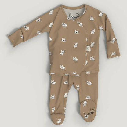 Baby Bundle Footie - Milk + Frenchie